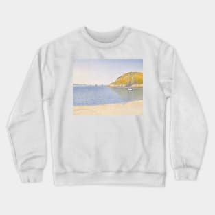 Port of Saint-Cast by Paul Signac Crewneck Sweatshirt